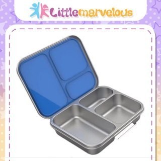 (Anti Nyampur, Anti Tumpah)Tempat Bekal Kotak Makan Stainless Steel Lu