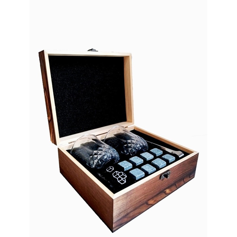 Gelas Kaca Whisky Set - Whiskey Glass Gift Set Medium