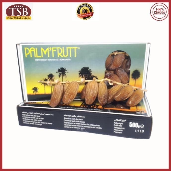 

Kurma Palm Fruit 1 Karton 12Pcs X 500Gr (Asli Tunisia)