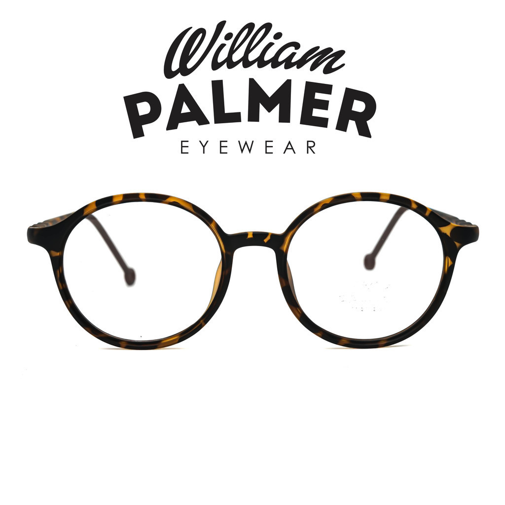 William Palmer Kacamata Pria Wanita Shell 72311 C5 Amber