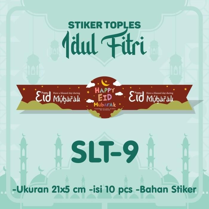 

Sticker Toples Lebaran - Stiker Toples Kue Idul Fitri 053