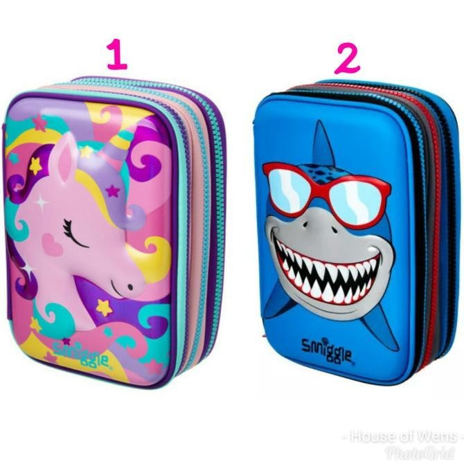 

SMIGGLE FAB TRIPLE UP HARDTOP PENCIL CASE - TEMPAT PENSIL SMIGGLE