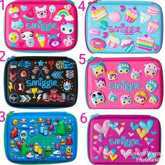 

SMIGGLE HARDTOP PENCIL CASE KOOKY - TEMPAT PENSIL SMIGGLE