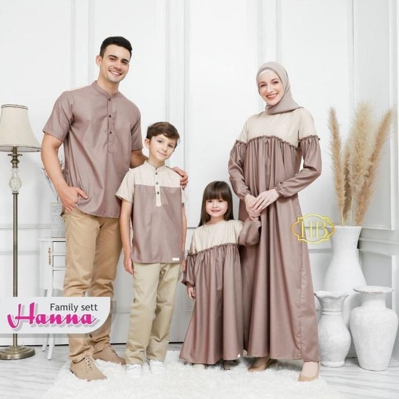 Couple Keluarga Hulya/Baju Couple Keluarga Muslim/Sarimbit Cod/Family Set Muslim Baru