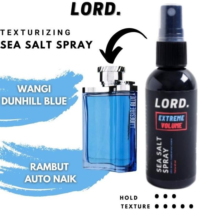 Terbaik! Texturizing Sea Salt Spray Hair Profesional Styling Pria Wanita - Acqua Di Gio