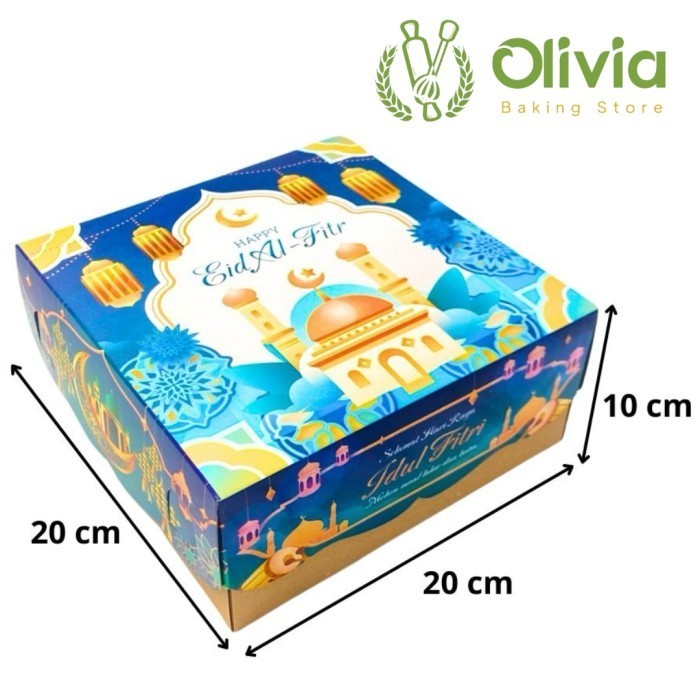 Dus Kue / Box Cake Kotak Lebaran Idul Fitri