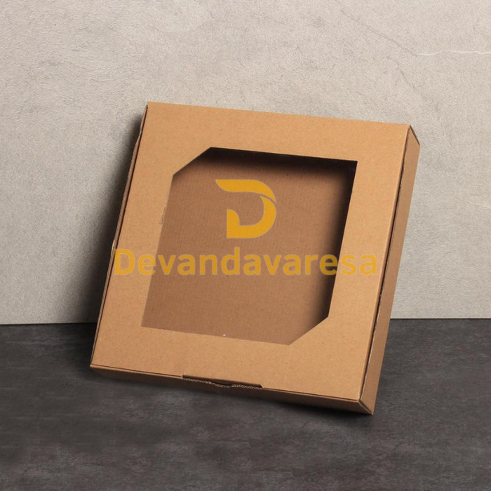 cake box toples 250gr isi 4 dus kotak kue lebaran kardus 25x25x5cm