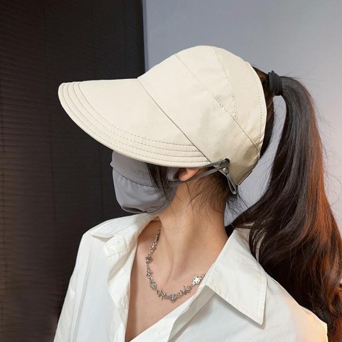 Topi Bucket Wanita Anti Uv Topi Pantai Anti Matahari Fashion Ala Korea