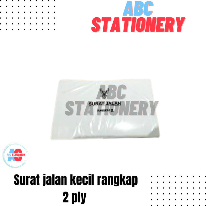 

Surat jalan kecil rangkap 2 ply NCR ( 10 pcs)