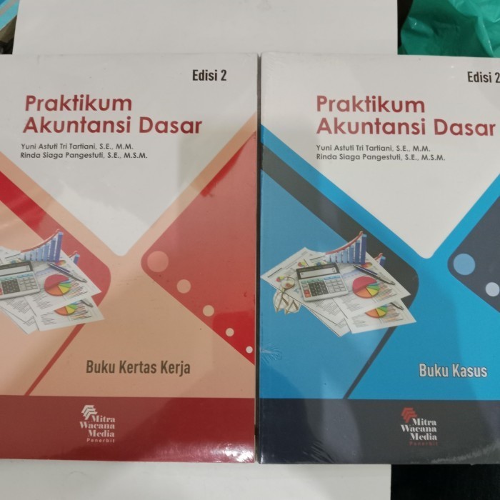 

1 set Praktikum akuntansi dasar edisi 2 kertas kerja+ buku kasus - Yun