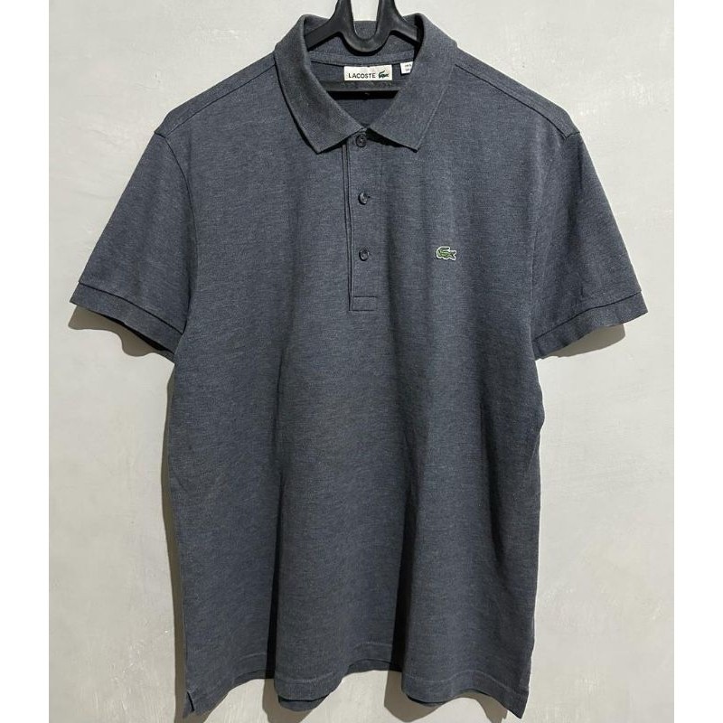 Polo Shirt Lacoste Grey Original