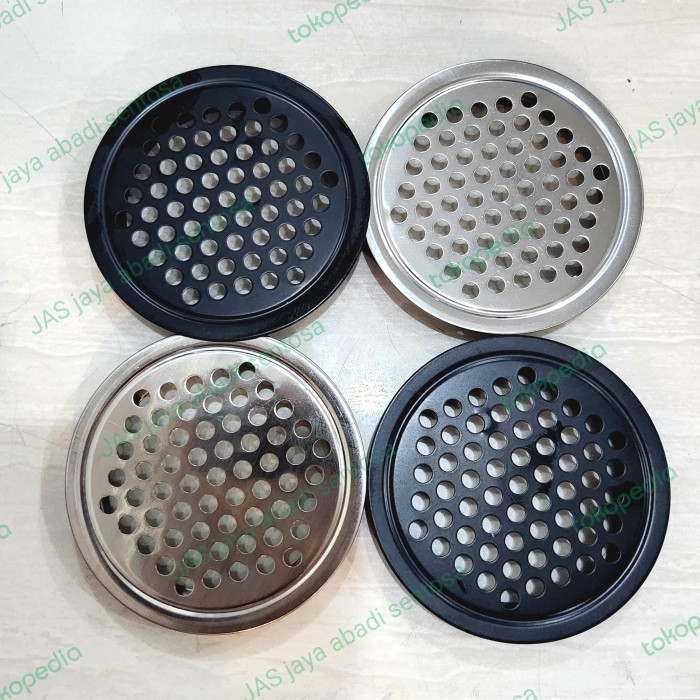 Lubang Hawa Ventilasi Bulat Bahan Aluminium / Lubang Hawa Bunder
