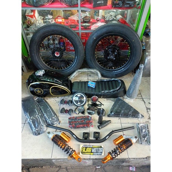 Paket Body Japstyle Komplit Tanpa Shock Depan