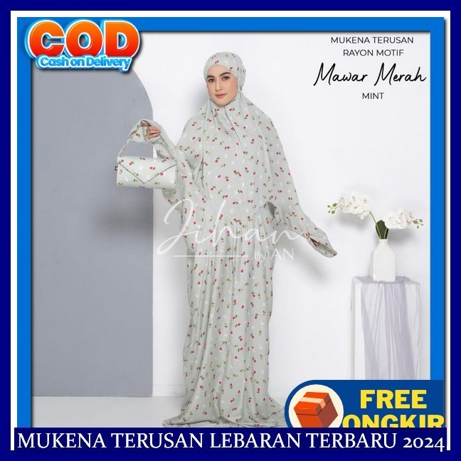 Rukuh Traveling Mini Terusan Rukoh Traveling Wanita Mengkena Nagita Slavina Munkena Lebaran Kekinian