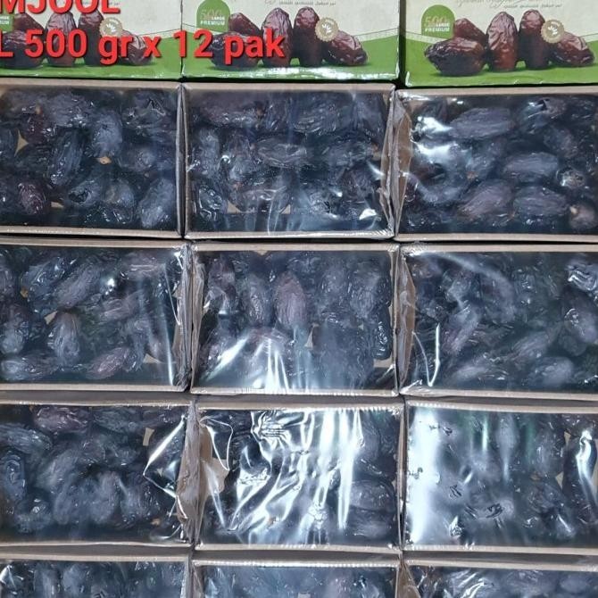 

500Gr Kurma Medjool Al-Rowad Large Palestina / Medjol Dates Palestine