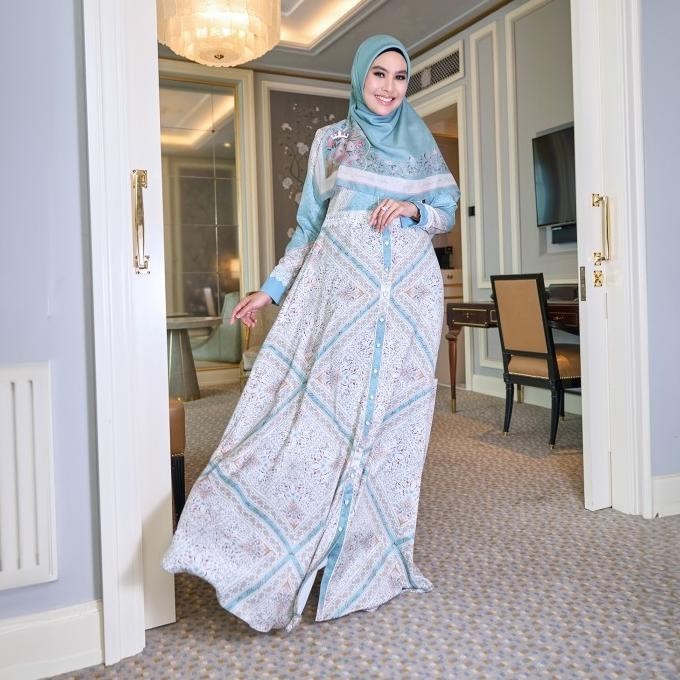 Dress Muslim Mandjha Ivan Gunawan - Shangrila Dress | Abaya Gamis