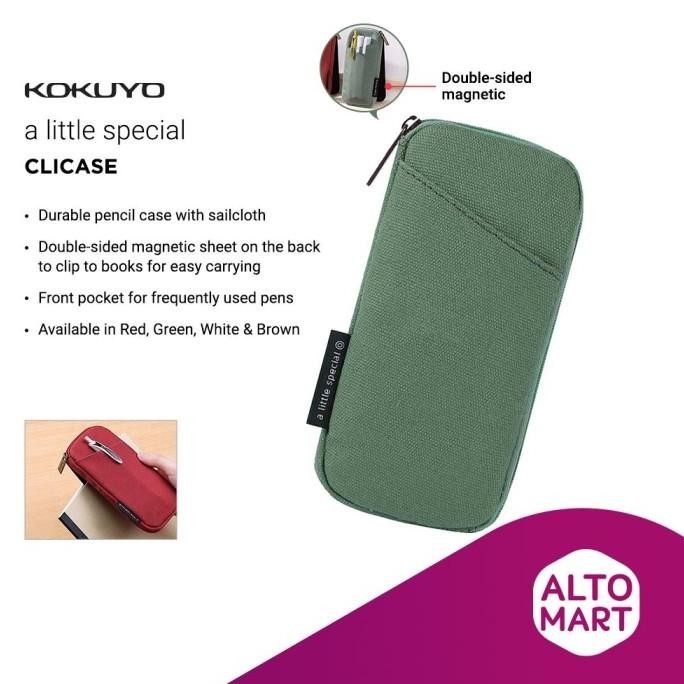 

Kokuyo Clicase Clip On Retro Pencil Case Tempat Pensil