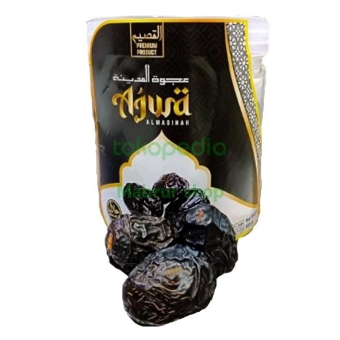 

Kurma Ajwa Al Madinah Super Jumbo +-300 Gram