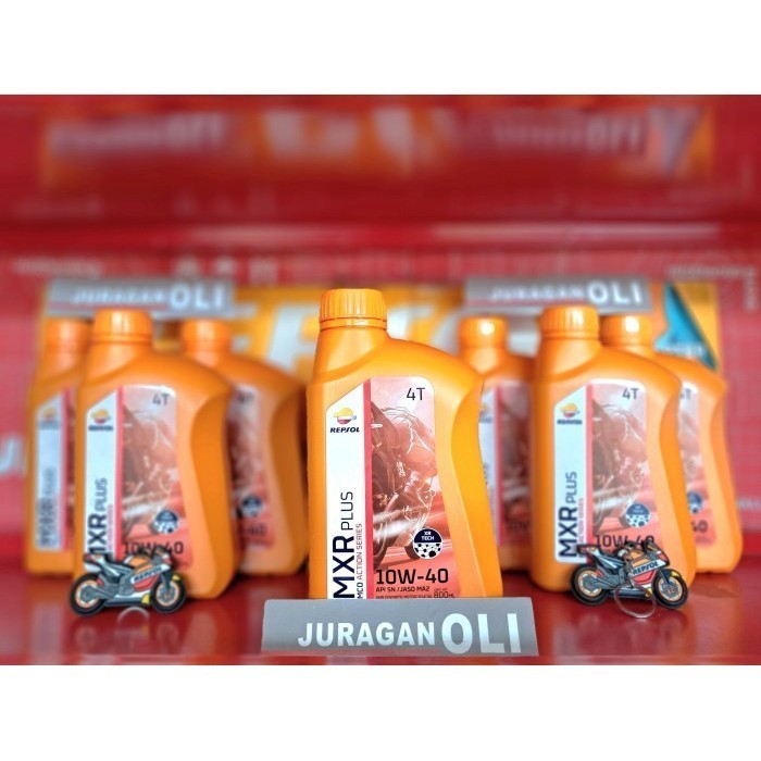 Oli Motor REPSOL MXR PLUS 10W40 12X0,8L