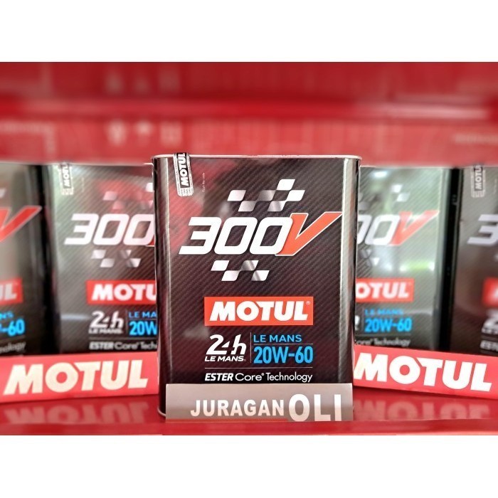 Oli Mobil MOTUL 300V LE MANS 20W-60 10 X 2L