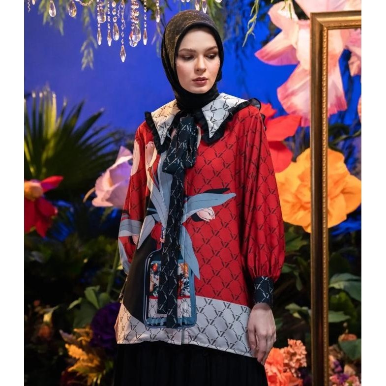 Vz Elysium Scarf, Top, Dress Original By Vivi Zubedi