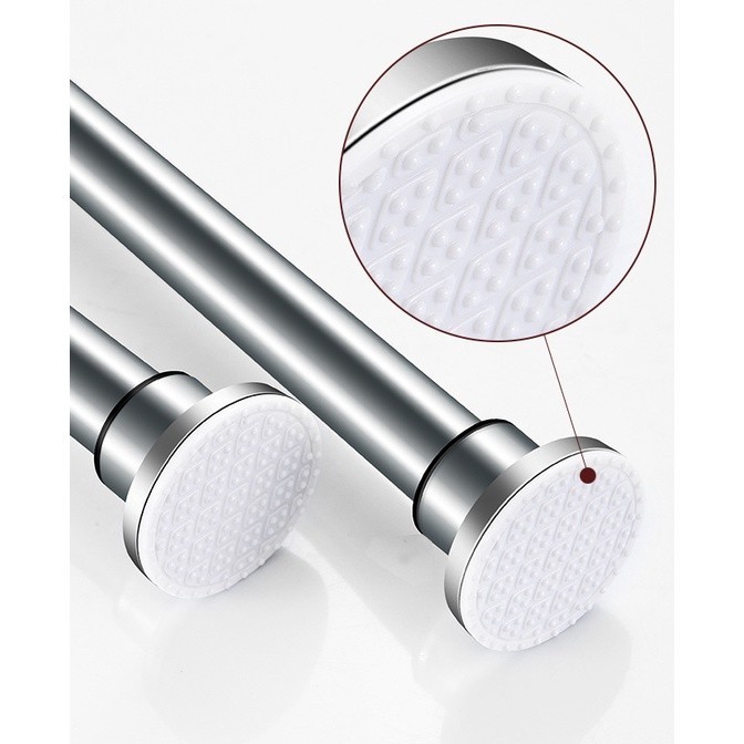 XQ1 TIANG GORDEN FLEKSIBEL TIANG JEMURAN/TIANG HORDEN/TIANG DAPUR/ KAMAR MANDI/ LEMARI PAKAIAN/