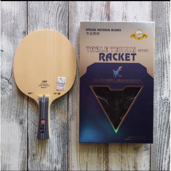 Bast Seller Kayu Bat Friendship 729 V-5 Kayu Blade Bat Bet Pingpong Friendship Ori
