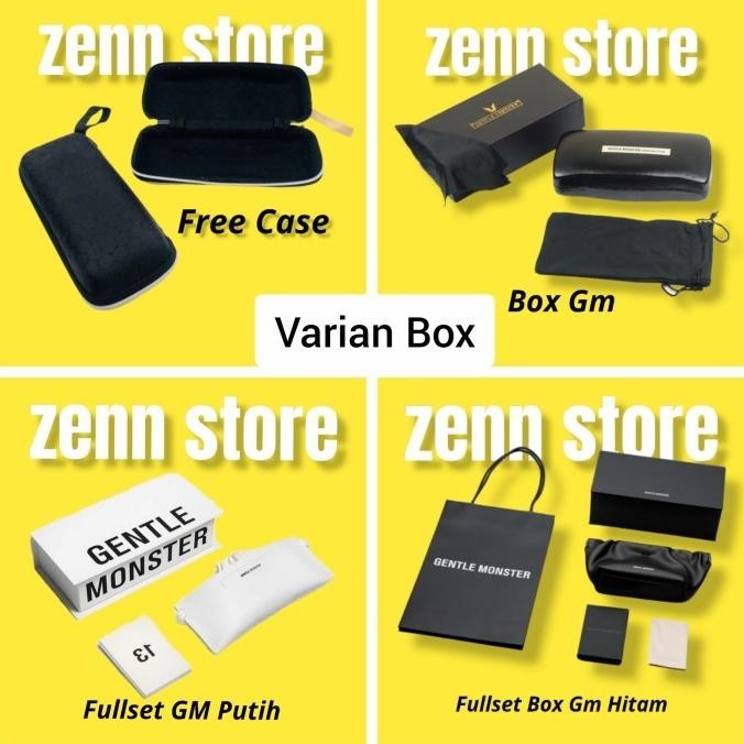 Kacamata / Sunglasses Gentle Monster X Jennie 1996 Freecase