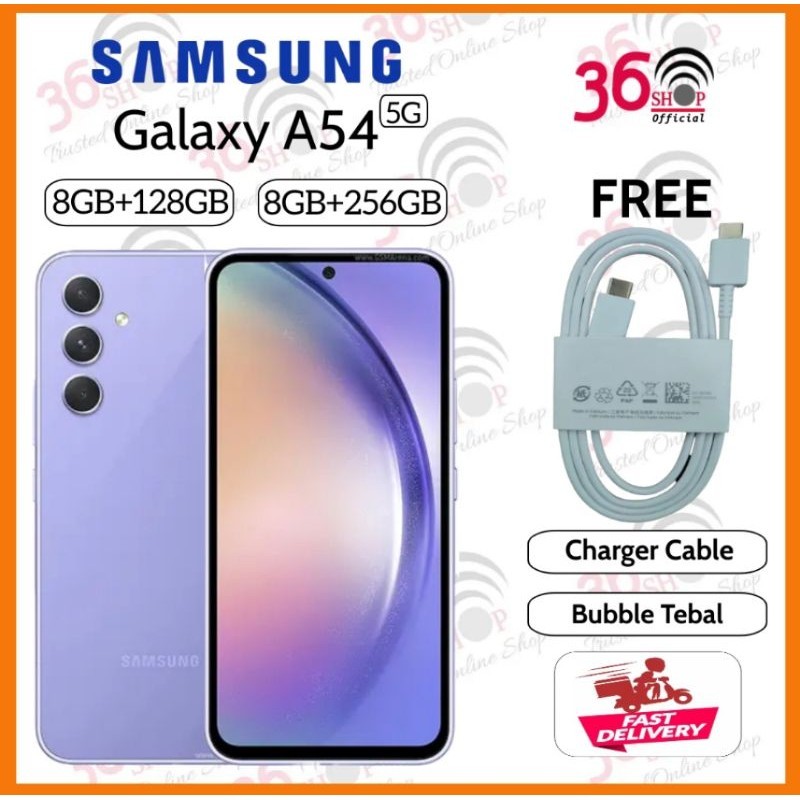 Samsung A54/HANDPHONE SAMSUNG (5GB+256GB INTERNAL)