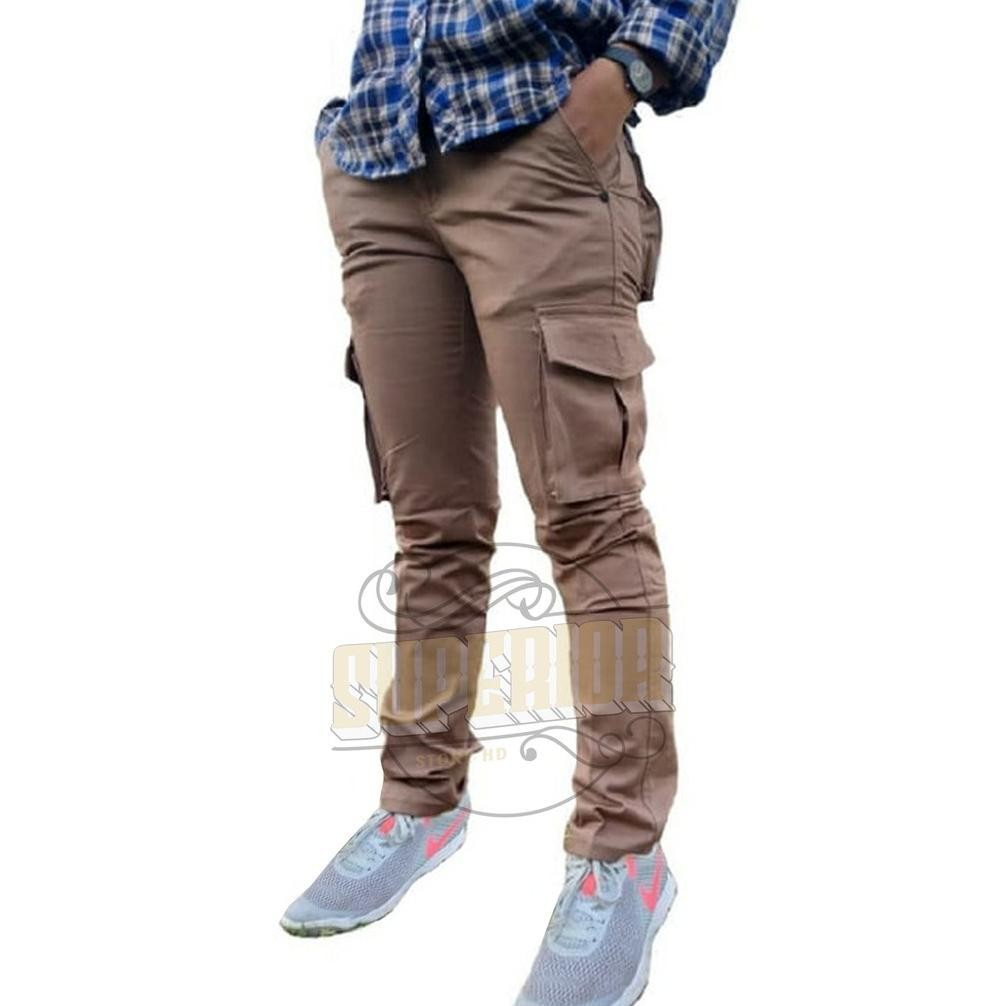 Celana Panjang Kargo Moka Pdl Gunung Kempol Wanita Baru