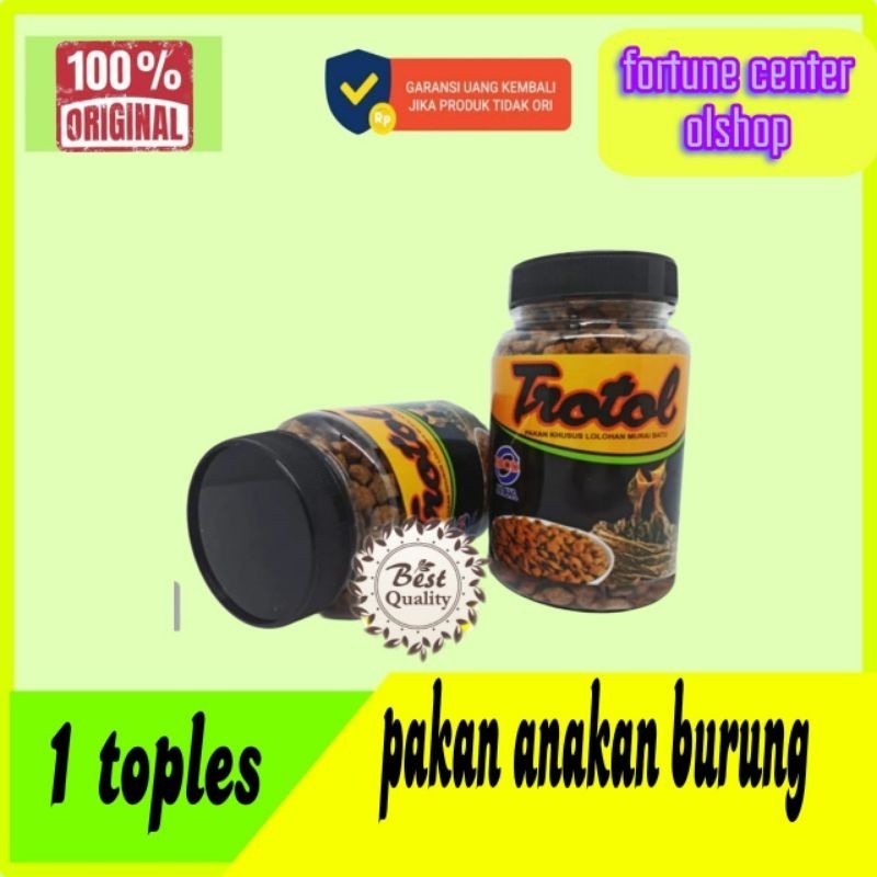 Trotol Ebod jaya toples pakan lolohan murai batu
