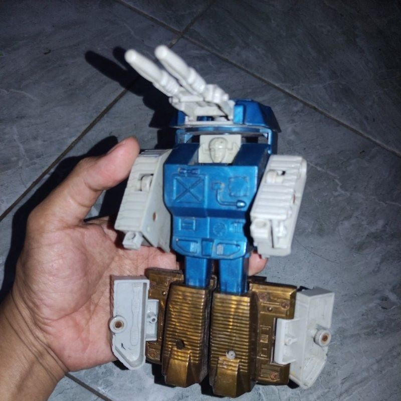 Figure Transformers G1 Tank Super Galaxy Space Vintage vtg