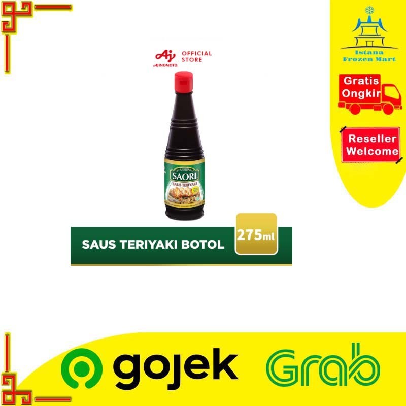 

Saori Saos Teriyaki AJINOMOTO Botol 275 ML
