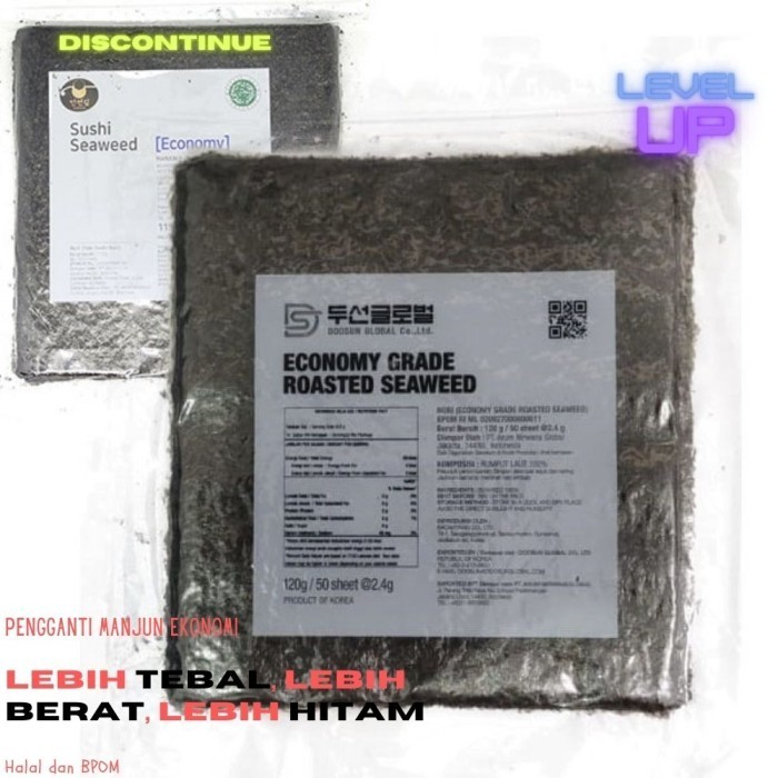 

Manjun Yaki Sushi Nori Economy Grade 50's