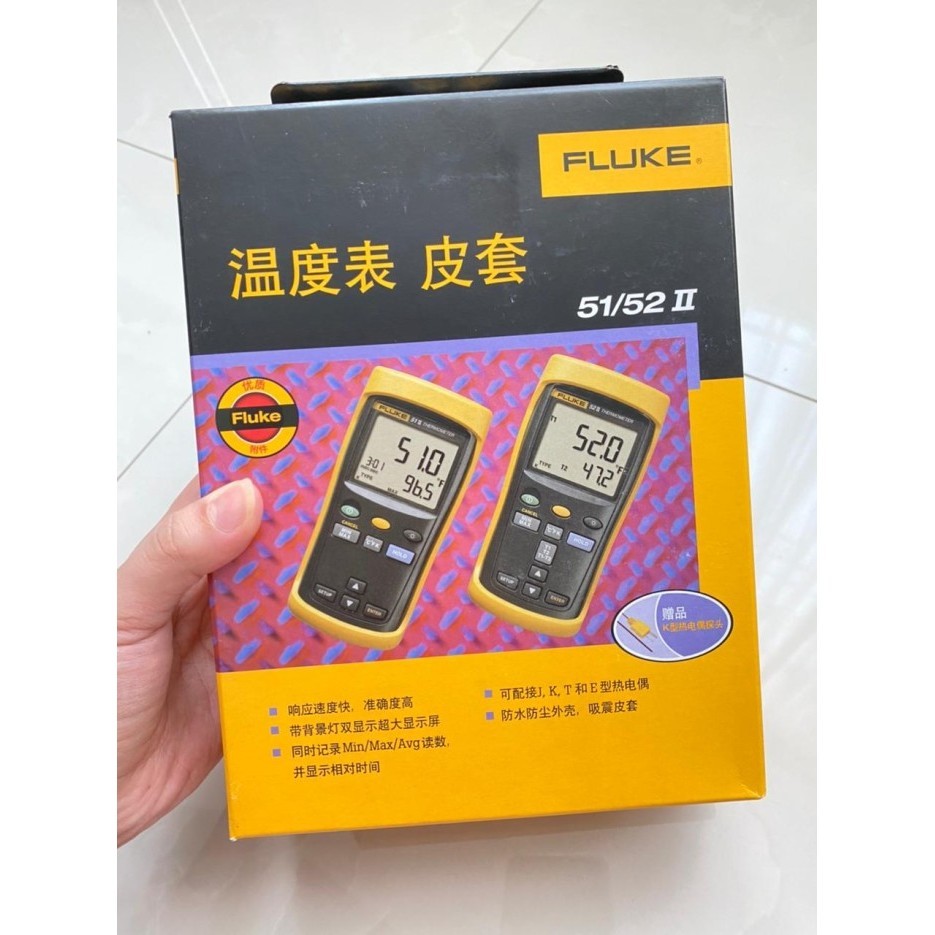 Fluke 52 II Single Input Digital Thermometer FLUKE 52-2
