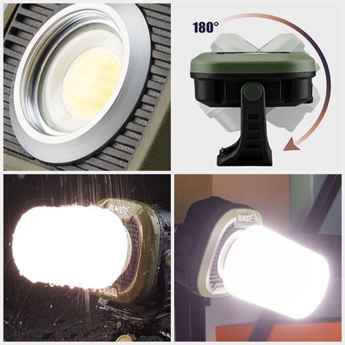 LAMPU CAHAYA TERANG 1500 LUMENS - SUNREI C1500-PRO