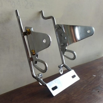 Baru BREKET DUDUKAN LAMPU KUPINGAN RX KING MODEL NINJA PNP SHOCK BYSON