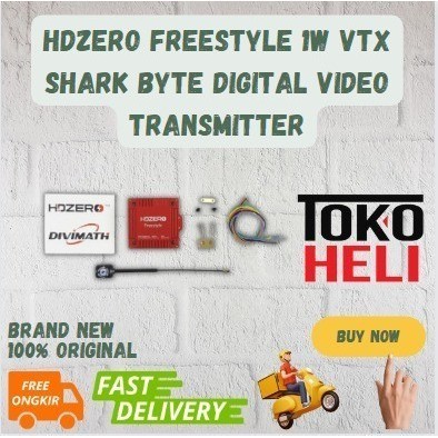 HDZero Freestyle 1W VTX Shark Byte Video Transmitter