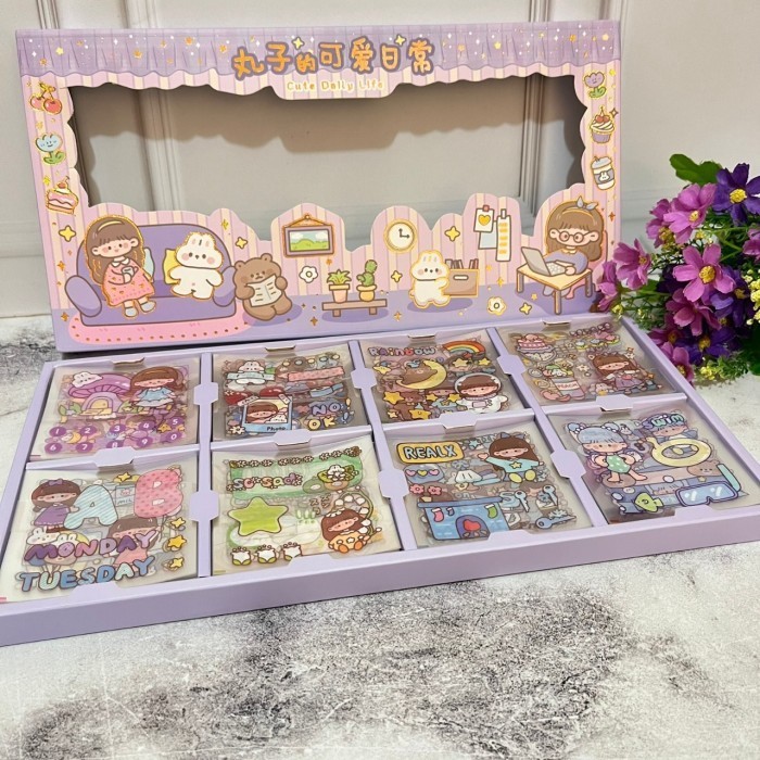 

BOX STICKER SENMU ISI 200 LEMBAR MOTIF SUPER CUTE LIMITED EDITION