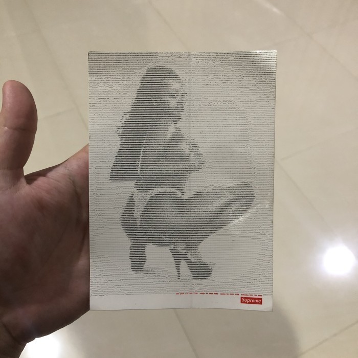 

Supreme Sticker Nicky Minaj 100% Original
