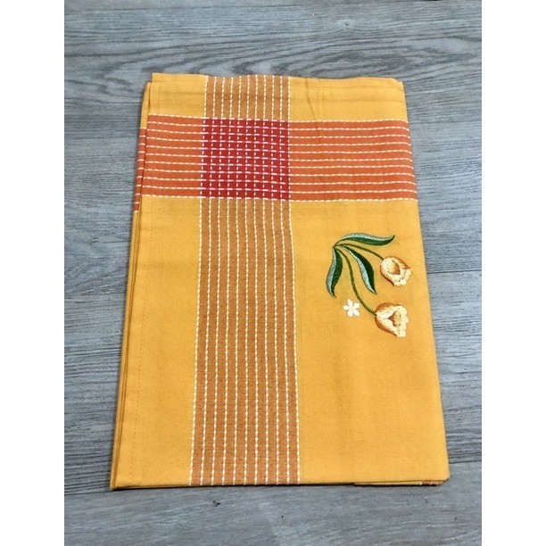 TAPLAK MEJA TAMU 100X150 KAIN KATUN