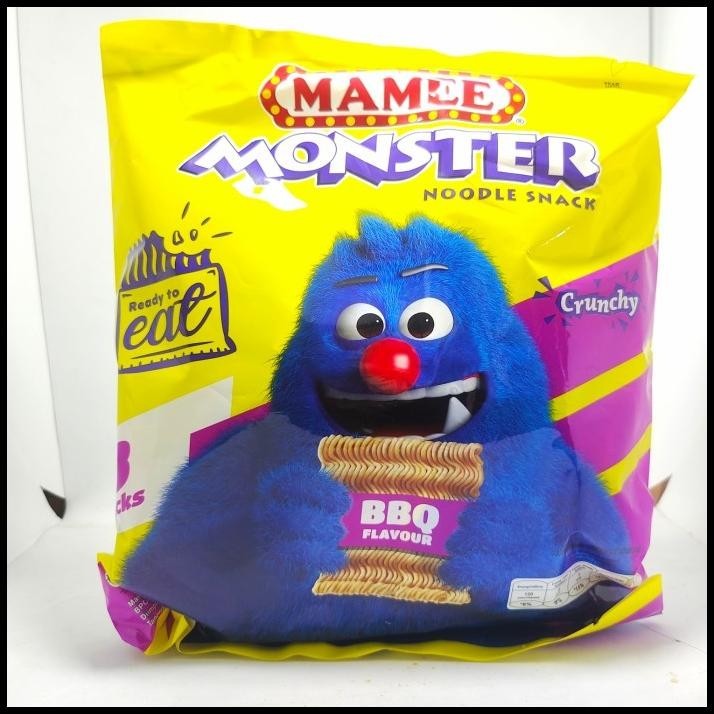 

Mamee Monster Chicken Noodle Snack 200Gr Bbq & Chicken