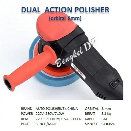Terbaru Mesin Poles Dual Action 8Mm Promo Terlaris