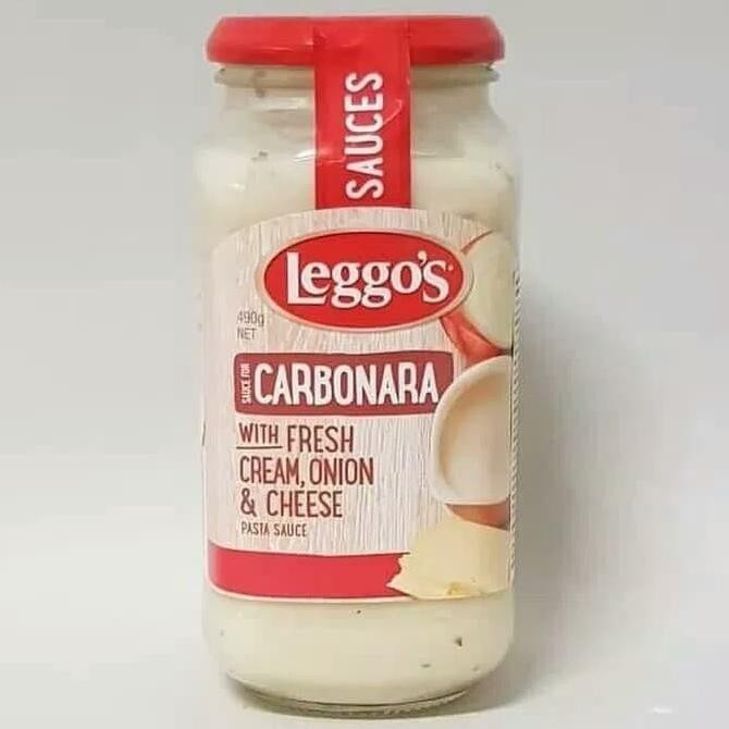 

Leggo's leggos Pasta Sauce Carbonara With Fresh Cream , Onion & Cheese HFS