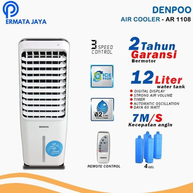 Barang Terlaris Denpoo Air Cooler Ar 1108 Xf - Ac Portable Ready Zonkizona