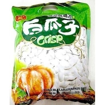 

KUACI PUTIH Kuaci Kwaci Biji Labu (Pumpkin Seeds) Crisp (1 KG) ZS01