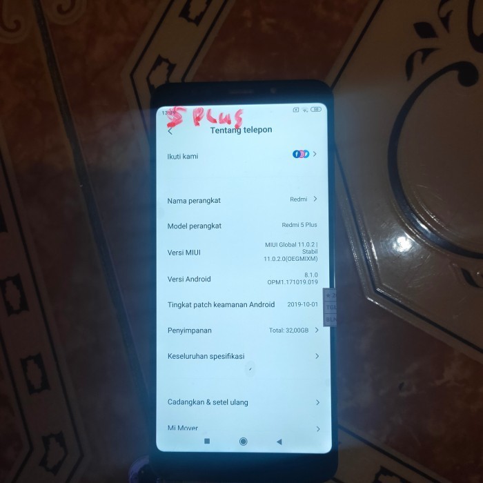 Mesin redmi 5 plus normal mesin xiaomi redmi 5 plus normal