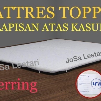 Matras Topper/Lapisan atas kasur/ kasur Lipat - uk 160