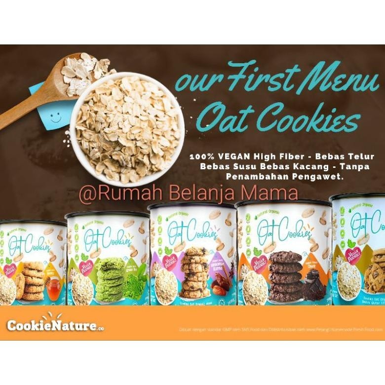 

{cookies} Cookies Diet Vegan Gluten Free Low Sugar Cookies Nature / Cookies Sehat / Cemilan Sehat / Coklat / Madu / Kurma / Kopi TERLARIS