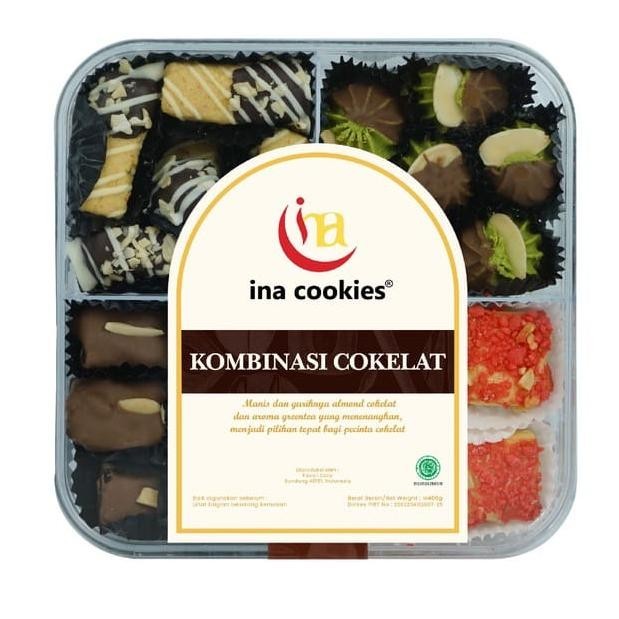 

{cookies} READY STOCK Kue Kering Ina Cookies Kue Kombinasi 4 RASA TERLARIS